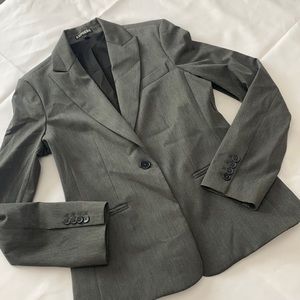 Women’s Express charcoal gray single button Blaze